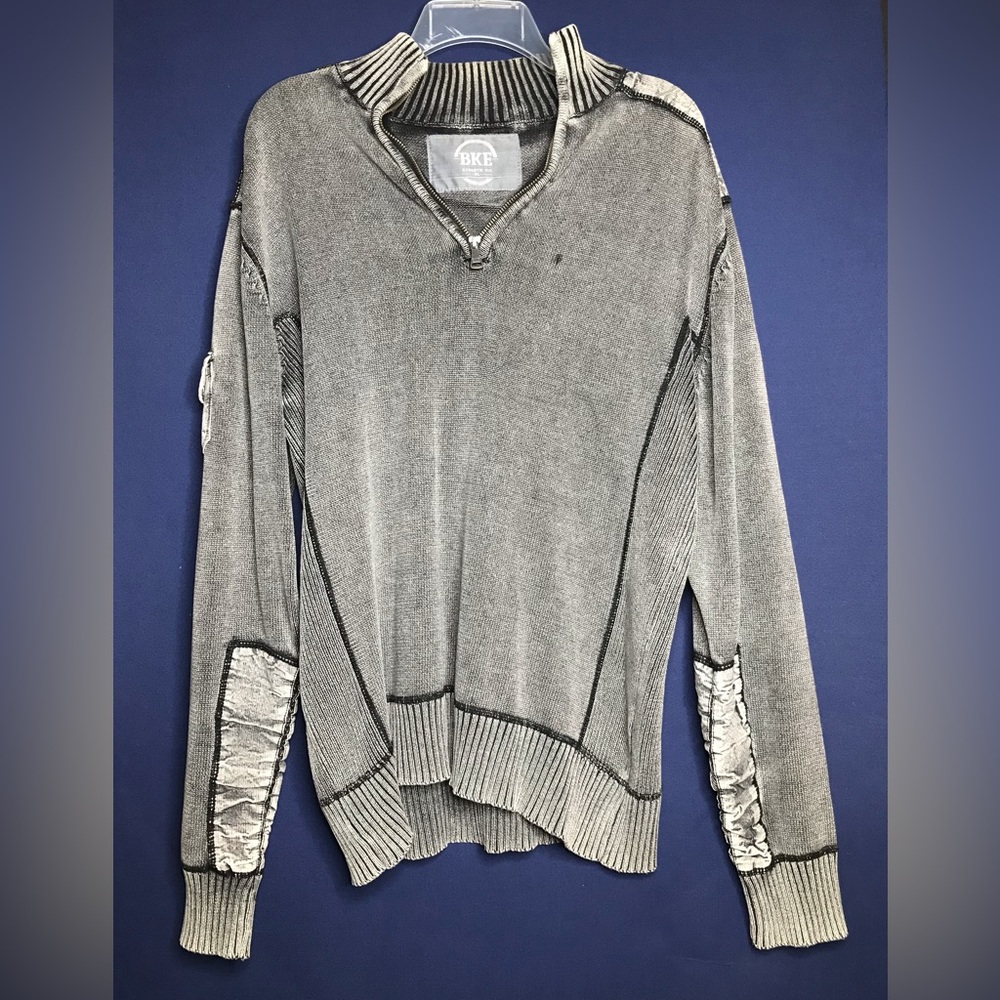 BKE Grey athletic long sleeve shirt